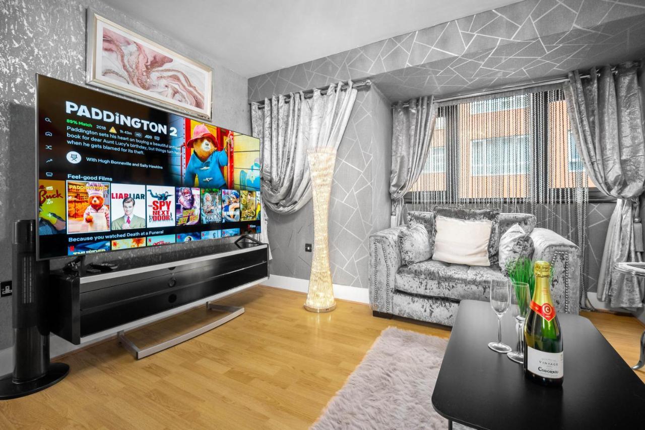 Luxury City Centre Apartment - Parking - Smart Tv - Wifi - Intercom Бирмингем Экстерьер фото